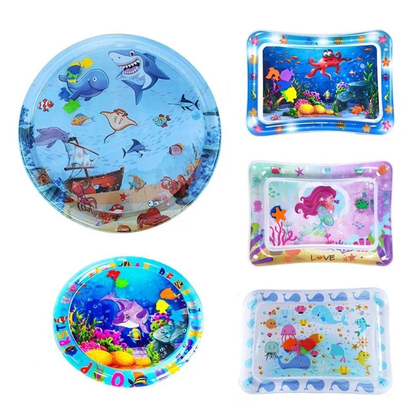 Baby Nursery Cushion - Baby Playing Water Mat Toddler PVC