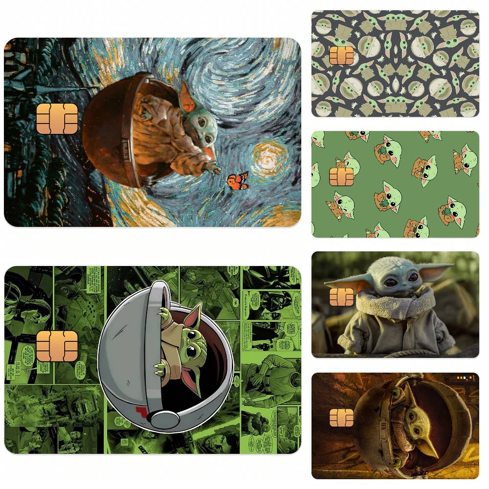Baby Yoda Nursery Decor - S-Star Wars Baby Yoda Credit Card