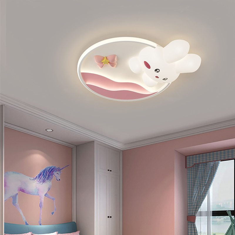 Baby Nursery Ceiling Light - New 3D Rabbit Ceiling Lamp Cartoon