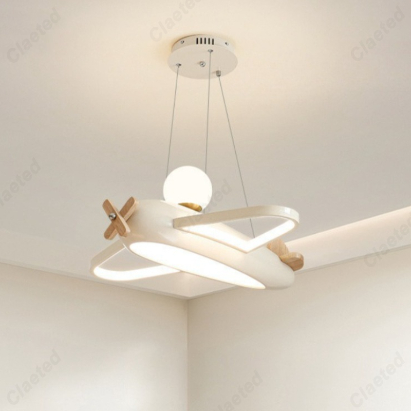 Baby Nursery Ceiling Light - Airplane Lamps LED Children's Room Helicopter