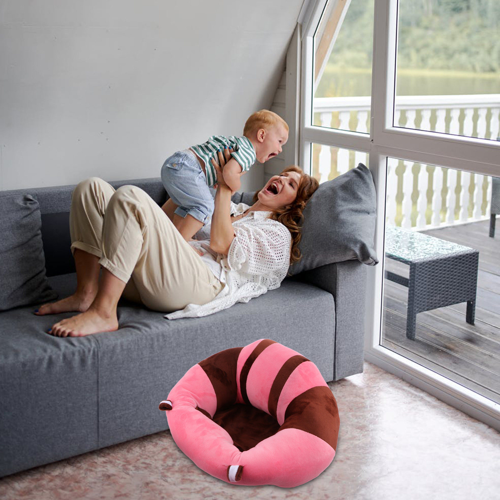 Infant Sitting Chair Baby Cush - Baby Nursery Cushion 评论和价格