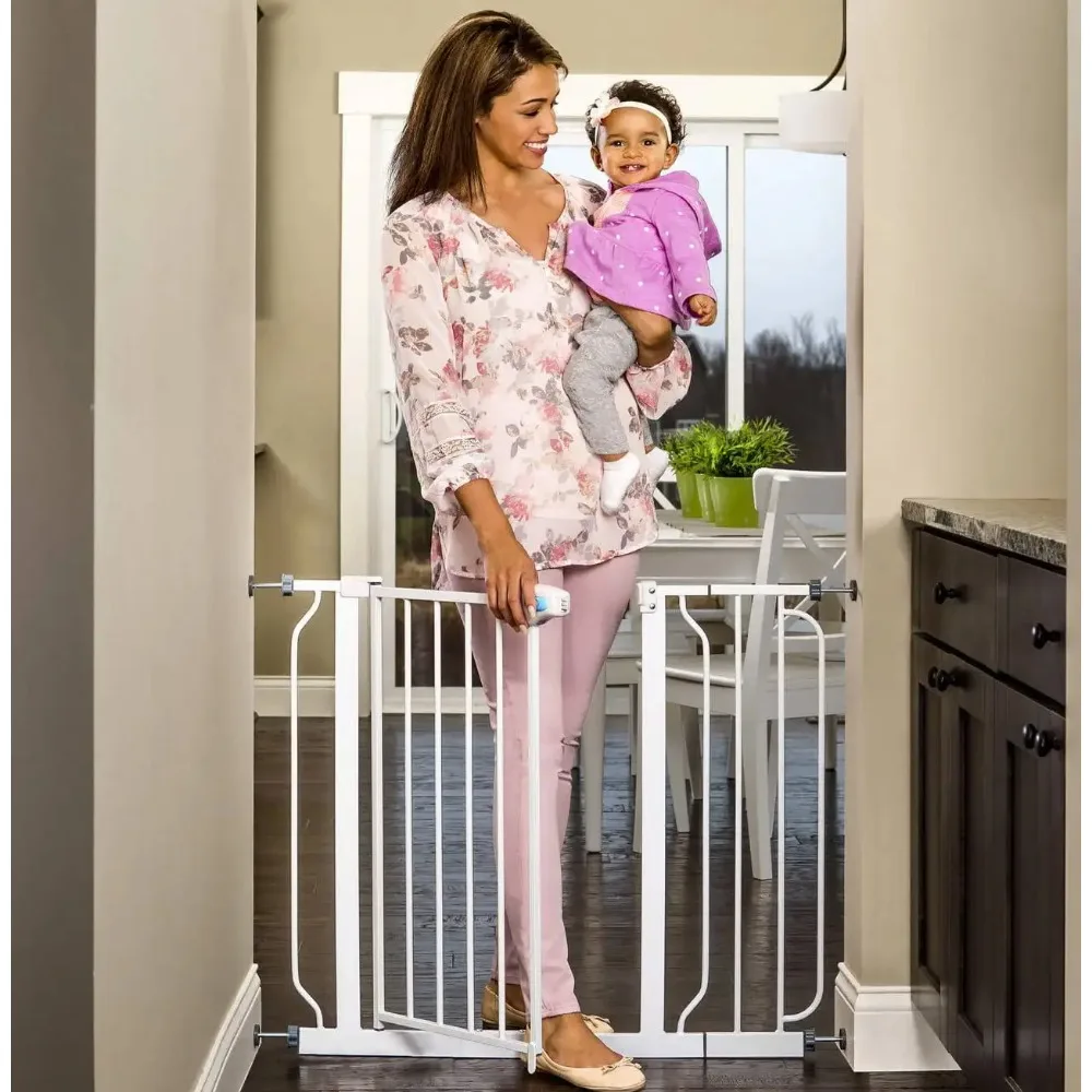 Fashion Extra Wide Baby Gate M - Baby Gate Extra Wide 评论和价格