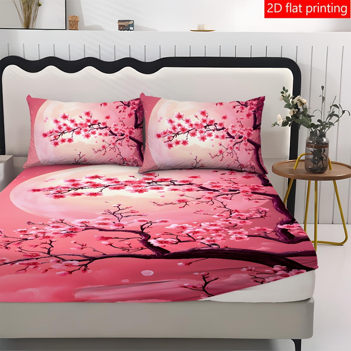 Pink Moon Cherry Blossom Tree  - Baby Nursery Tree 评论和价格