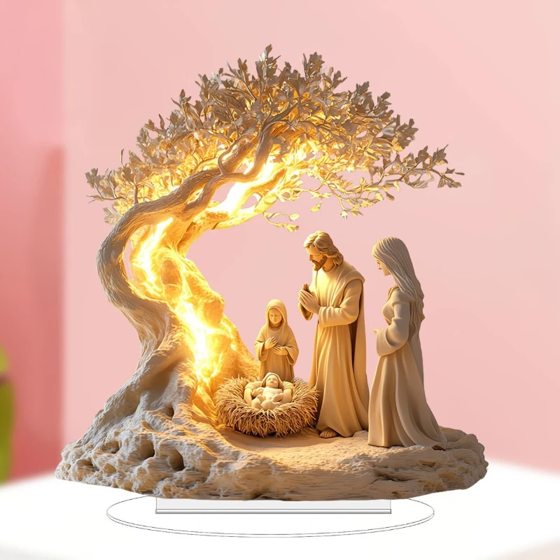 Acrylic Tree of Life Desk Deco - Baby Nursery Tree 评论和价格