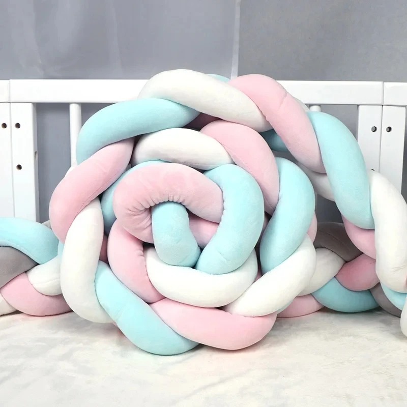 1M/2M/3.6M Baby Crib Protector - Baby Nursery Cushion 评论和价格