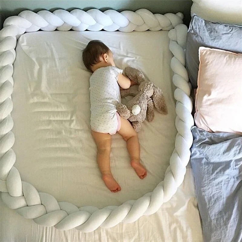 1M/2M/3.6M Baby Crib Protector - Baby Nursery Cushion 评论和价格
