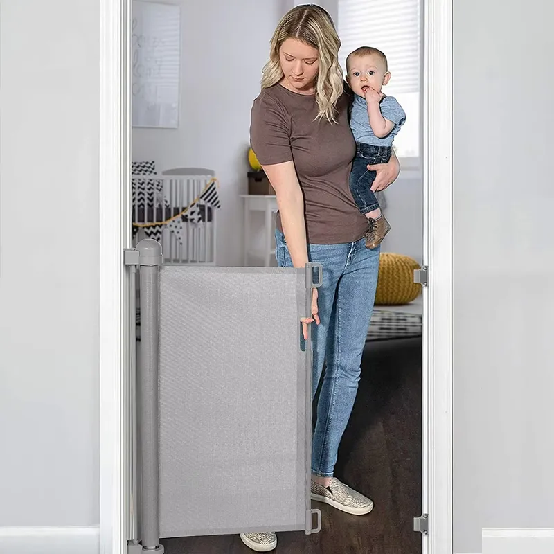 Hallways Use Mesh Safety Dog G - Baby Gate Extra Wide 评论和价格