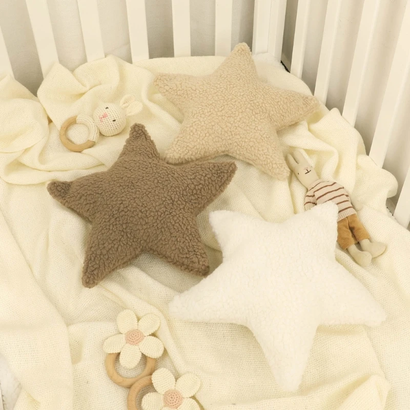 Solid Plush Nursery Decoration - Baby Nursery Cushion 评论和价格