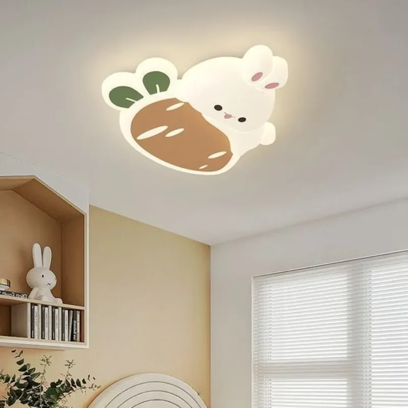 Carrot Rabbit Light Cute Child - Baby Nursery Ceiling Light 评论和价格