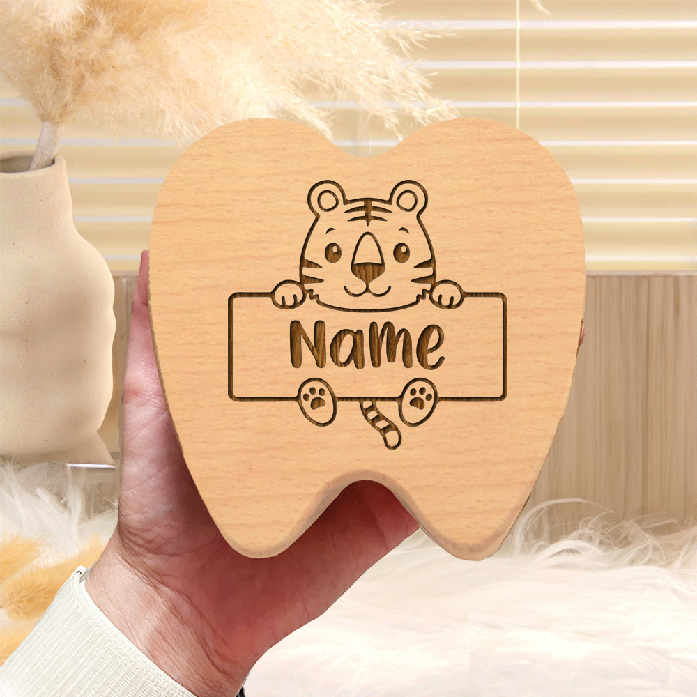 Personalized Tooth Fairy Box B - Baby Keepsake Box 评论和价格