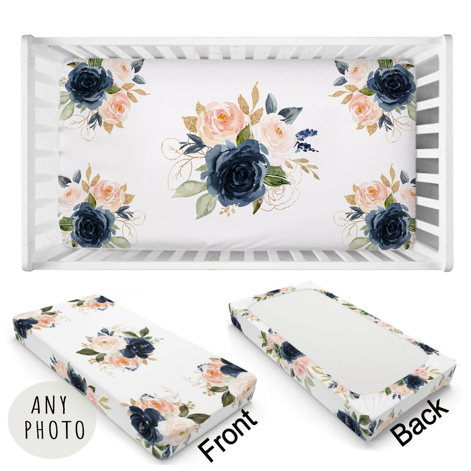 LVYZIHO Baby Crib Sheet Set Nu - Baby Nursery Bedding Sets 评论和价格