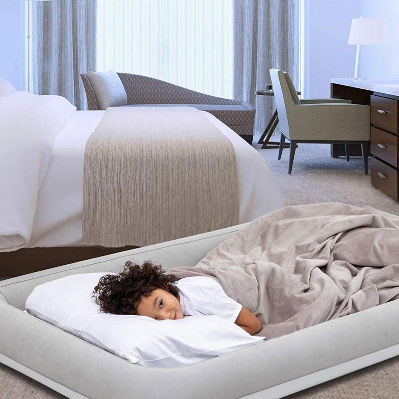 Inflatable Baby Bed Folding Ki - Bed Rail Toddler 评论和价格
