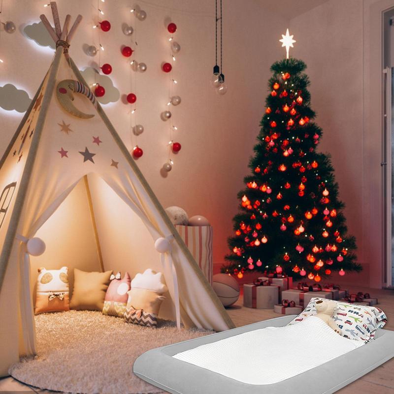Inflatable Baby Bed Folding Ki - Bed Rail Toddler 评论和价格