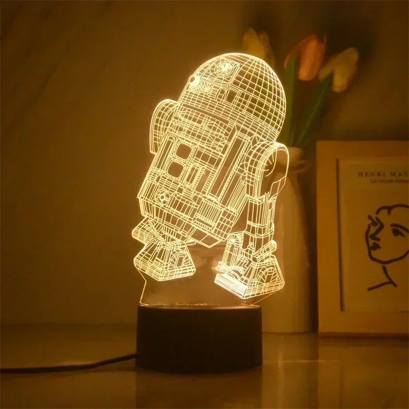 Cartoon 3D Anime Lamp Yoda Bab - Baby Yoda Nursery 评论和价格