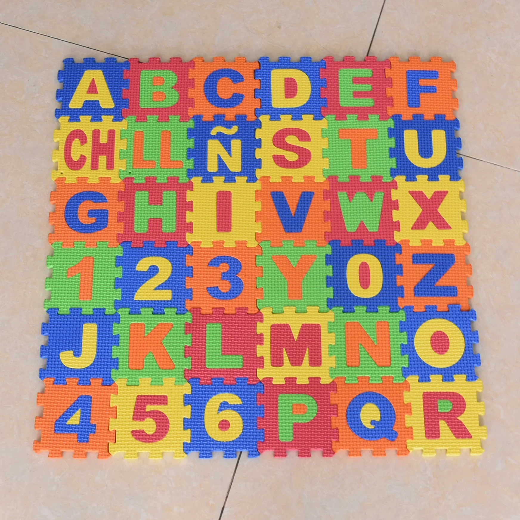 Play Mats 36pcs 9cm Number Alp - Baby Nursery Cushion 评论和价格