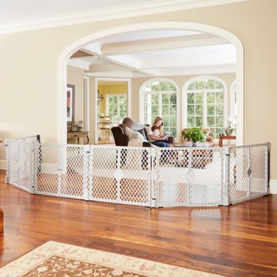 Superyard Duo Extra Wide Baby  - Baby Gate Extra Wide 评论和价格