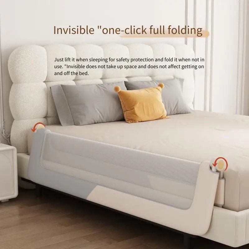 Single Side Baby Bed Rail Guar - Bed Rail Toddler 评论和价格