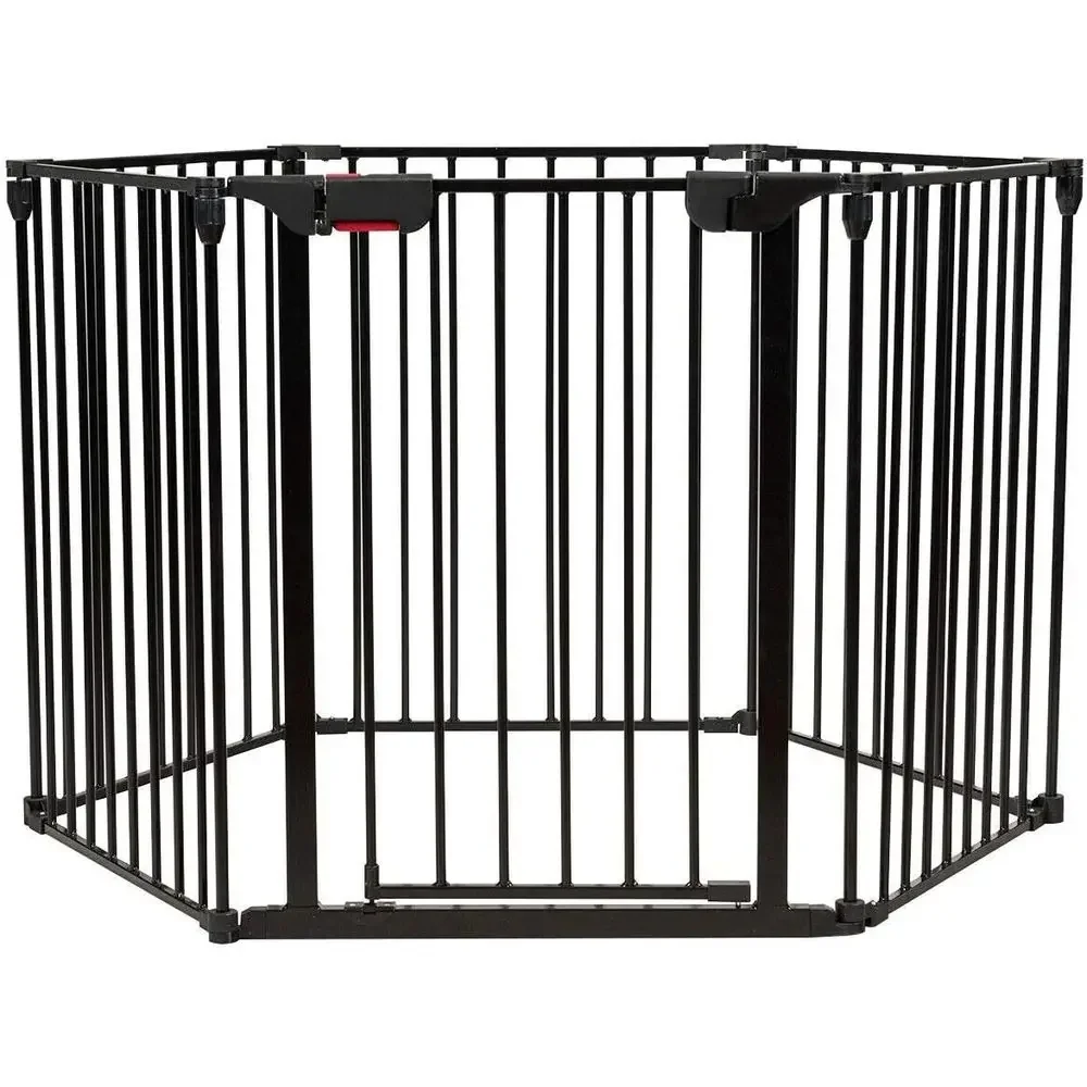 6-Panel Adjustable Extra Wide  - Baby Gate Extra Wide 评论和价格
