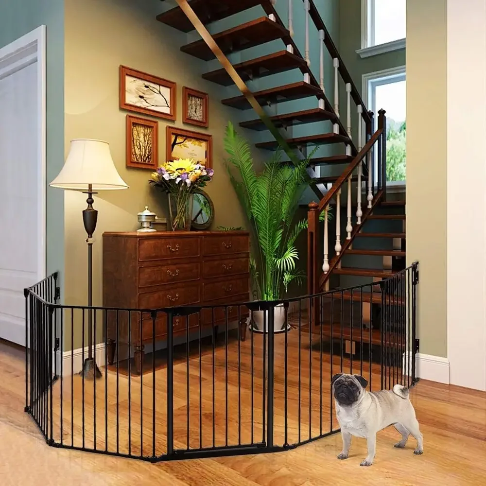 6-Panel Adjustable Extra Wide  - Baby Gate Extra Wide 评论和价格