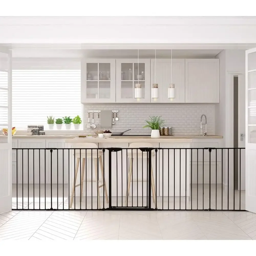 6-Panel Adjustable Extra Wide  - Baby Gate Extra Wide 评论和价格