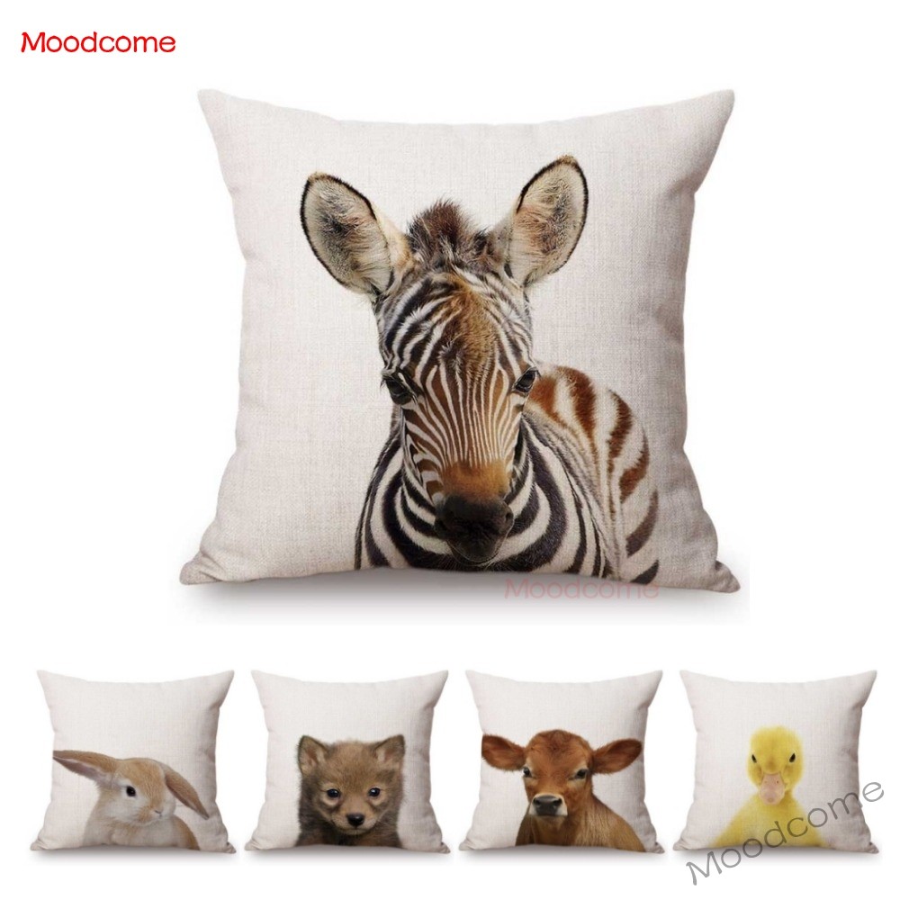 Cute Baby Setting Nursery Art  - Baby Nursery Cushion 评论和价格