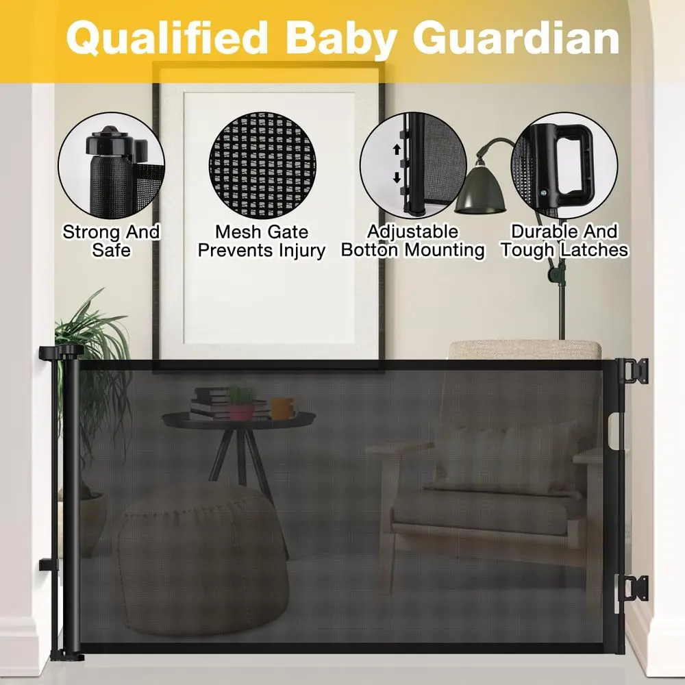 Retractable Extra Wide 118 Inc - Baby Gate Extra Wide 评论和价格