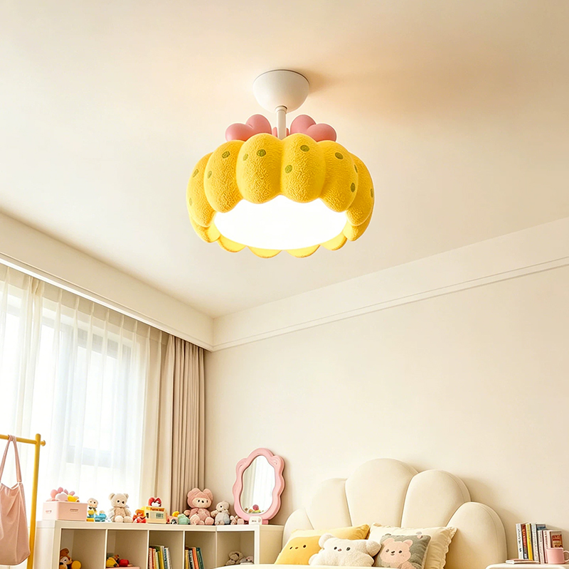 Cream Style Children's Room Ce - Baby Nursery Ceiling Light 评论和价格