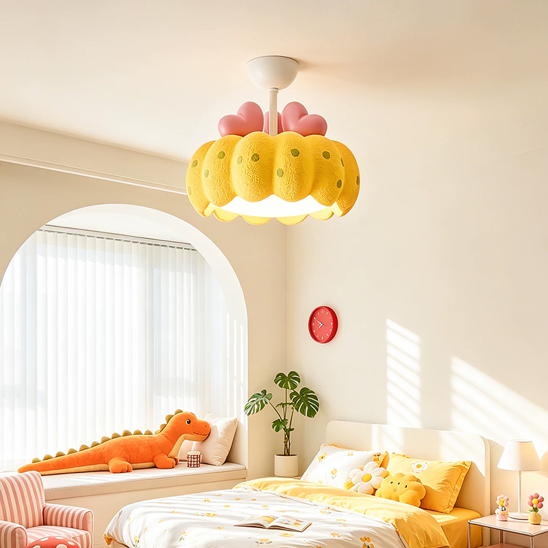 Cream Style Children's Room Ce - Baby Nursery Ceiling Light 评论和价格