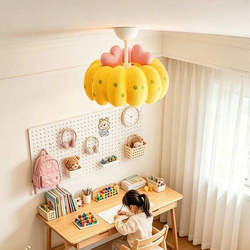 Cream Style Children's Room Ce - Baby Nursery Ceiling Light 评论和价格