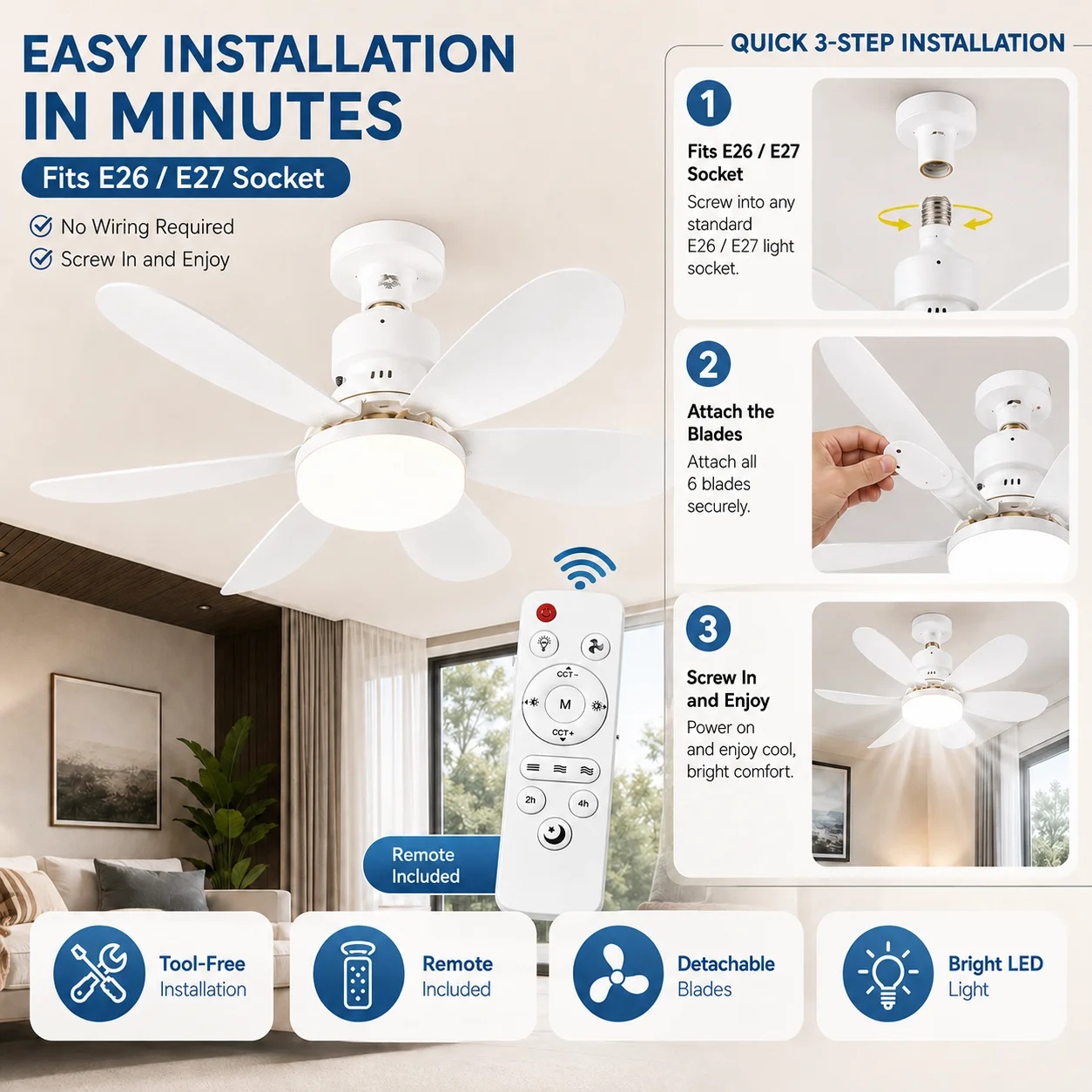 2026 Kids Room Ceiling Fan Lig - Baby Nursery Ceiling Light 评论和价格