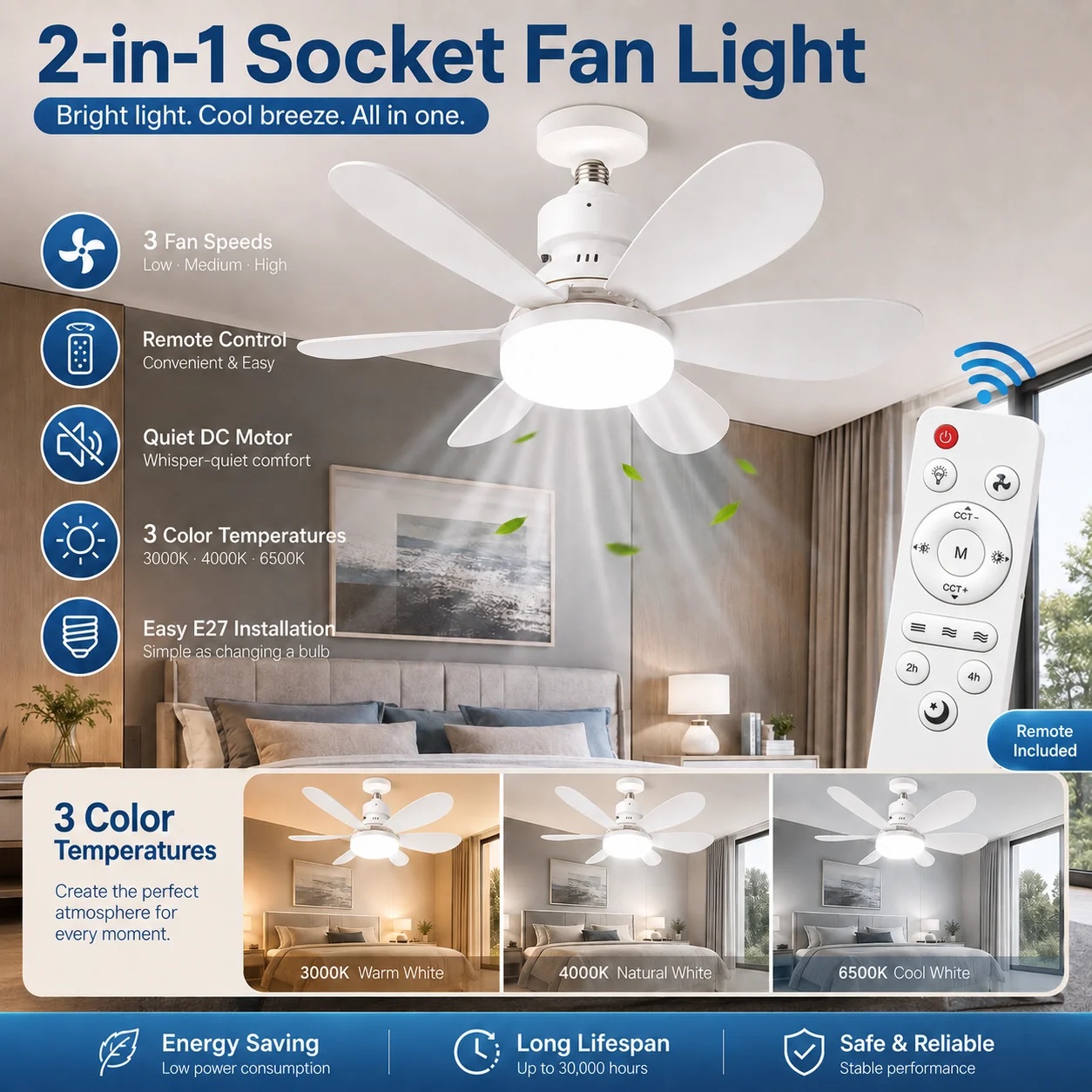 2026 Kids Room Ceiling Fan Lig - Baby Nursery Ceiling Light 评论和价格