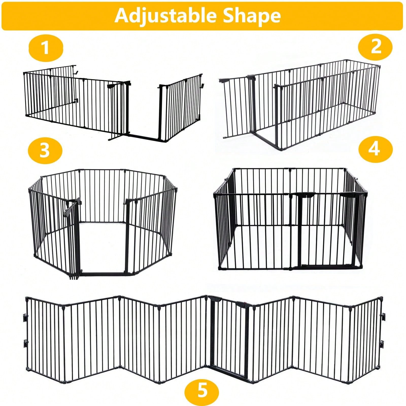 Extra Wide Black Baby Gate Wit - Baby Gate Extra Wide 评论和价格