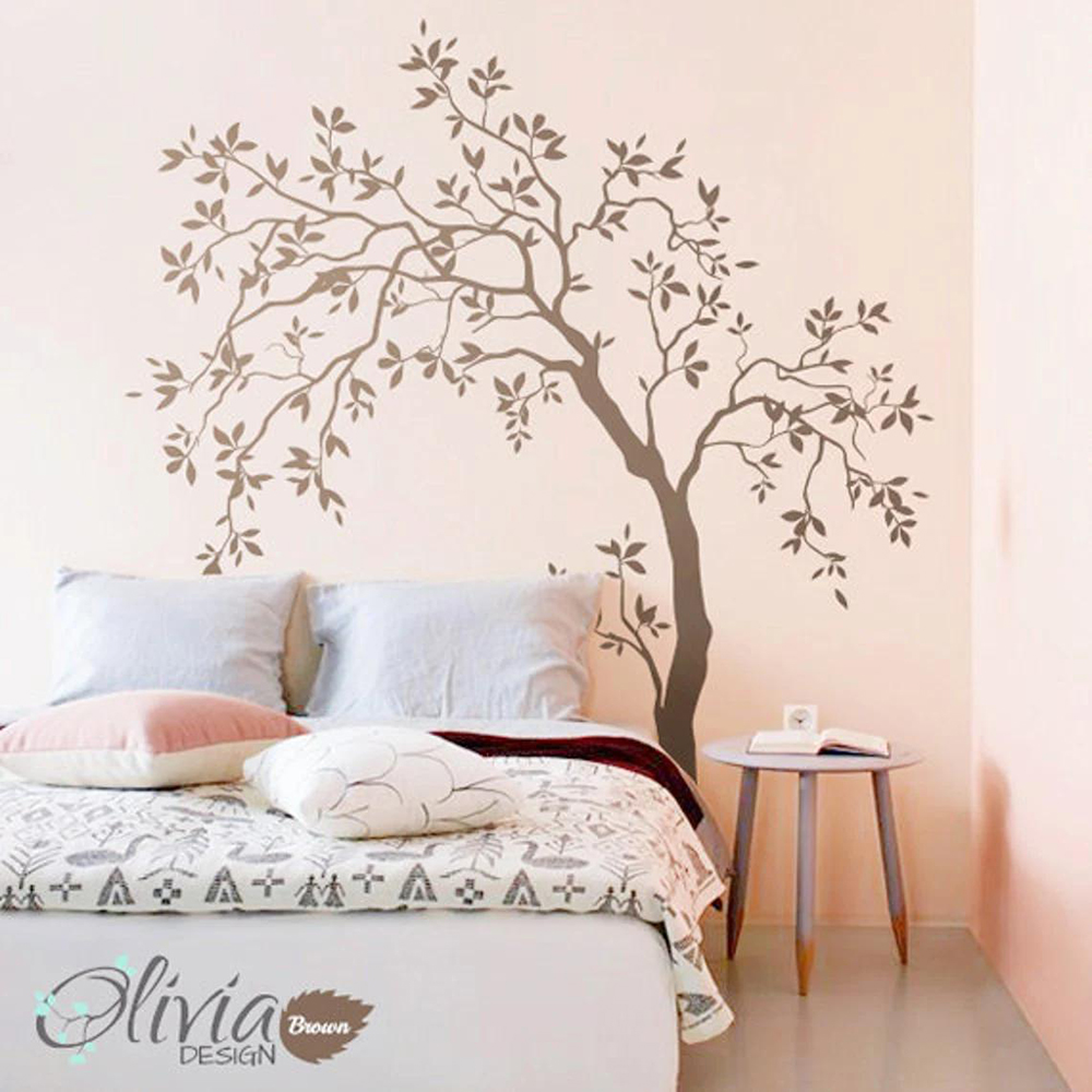 Large Tree Wall Sticker Baby N - Baby Nursery Tree 评论和价格