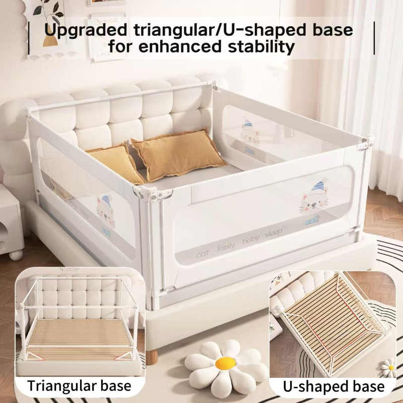 3-Panel Suit Baby Anti-Fall Be - Bed Rail Toddler 评论和价格