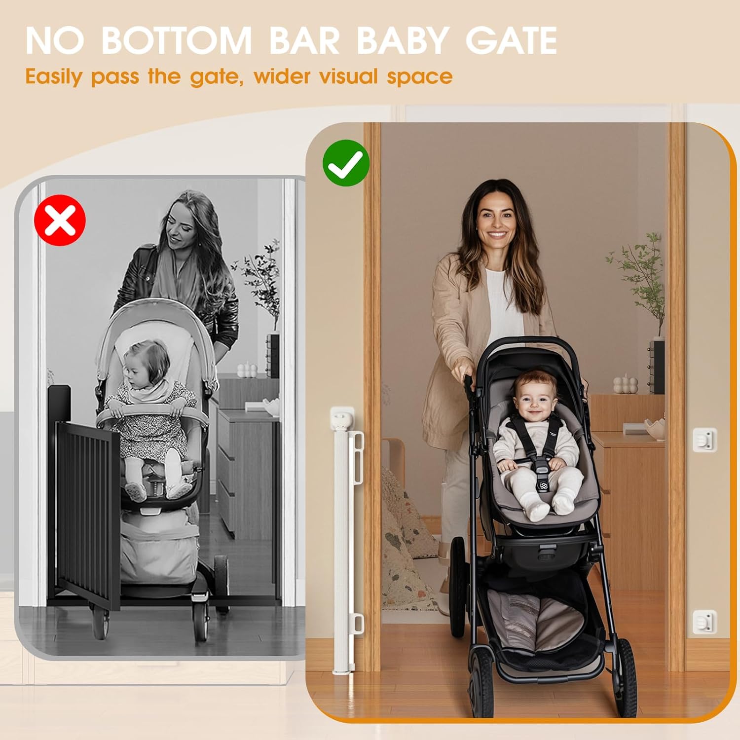 Retractable Baby Gates Extra W - Baby Gate Extra Wide 评论和价格