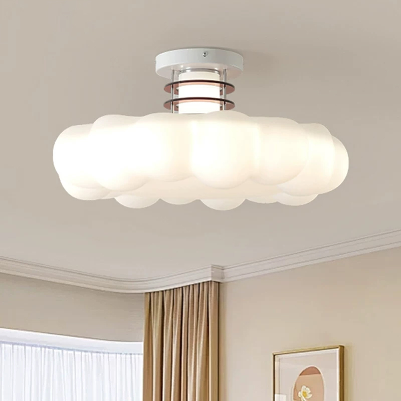 Cream Style Cloud Bedroom Ceil - Baby Nursery Ceiling Light 评论和价格