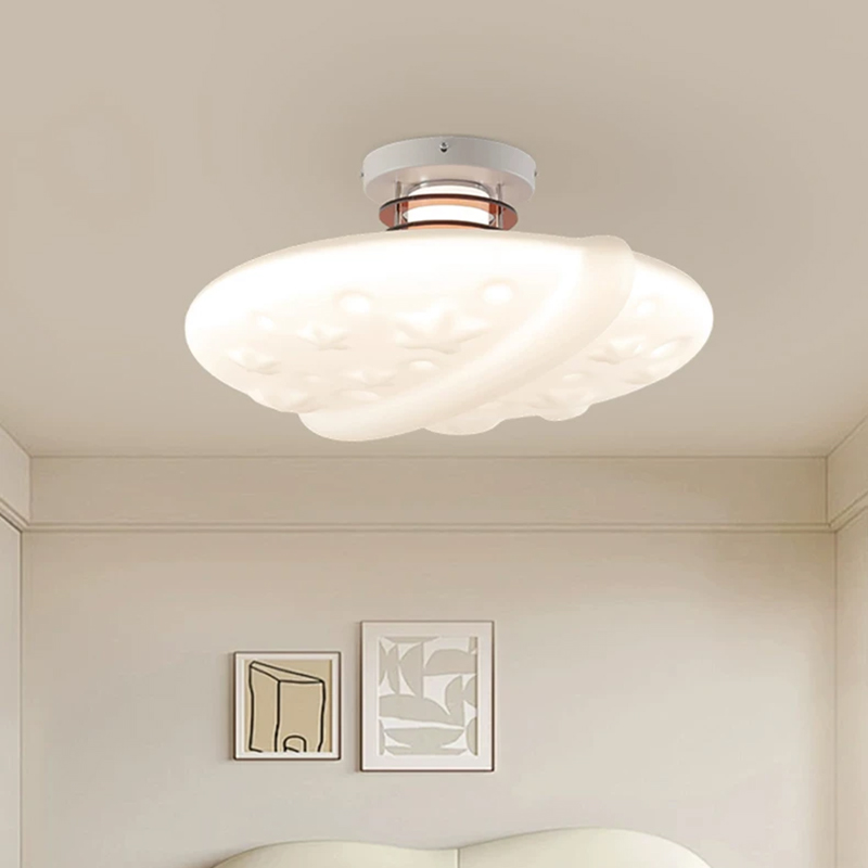 Cream Style Cloud Bedroom Ceil - Baby Nursery Ceiling Light 评论和价格