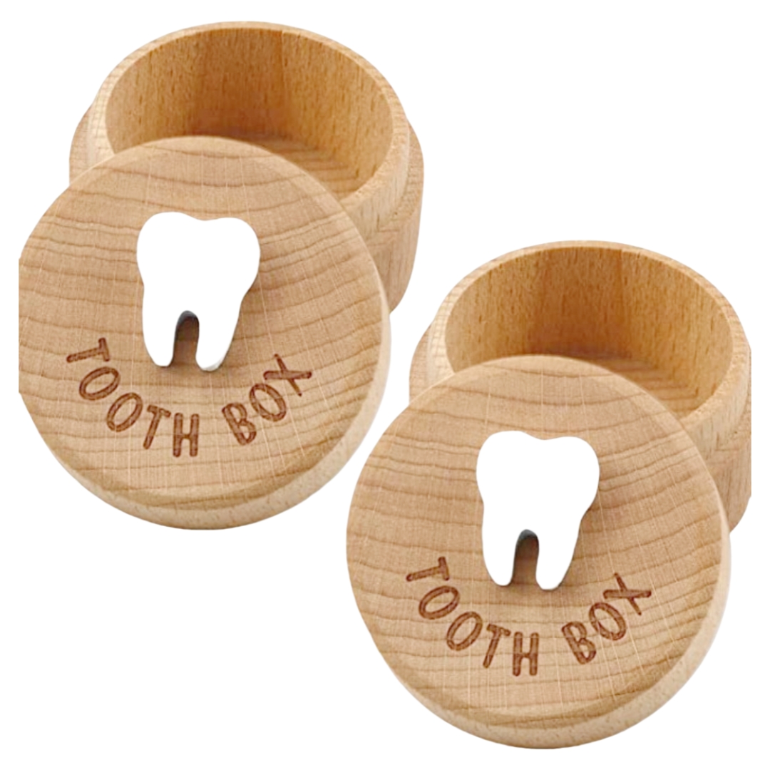 1pcs Wooden Baby Tooth Keepsak - Baby Keepsake Box 评论和价格