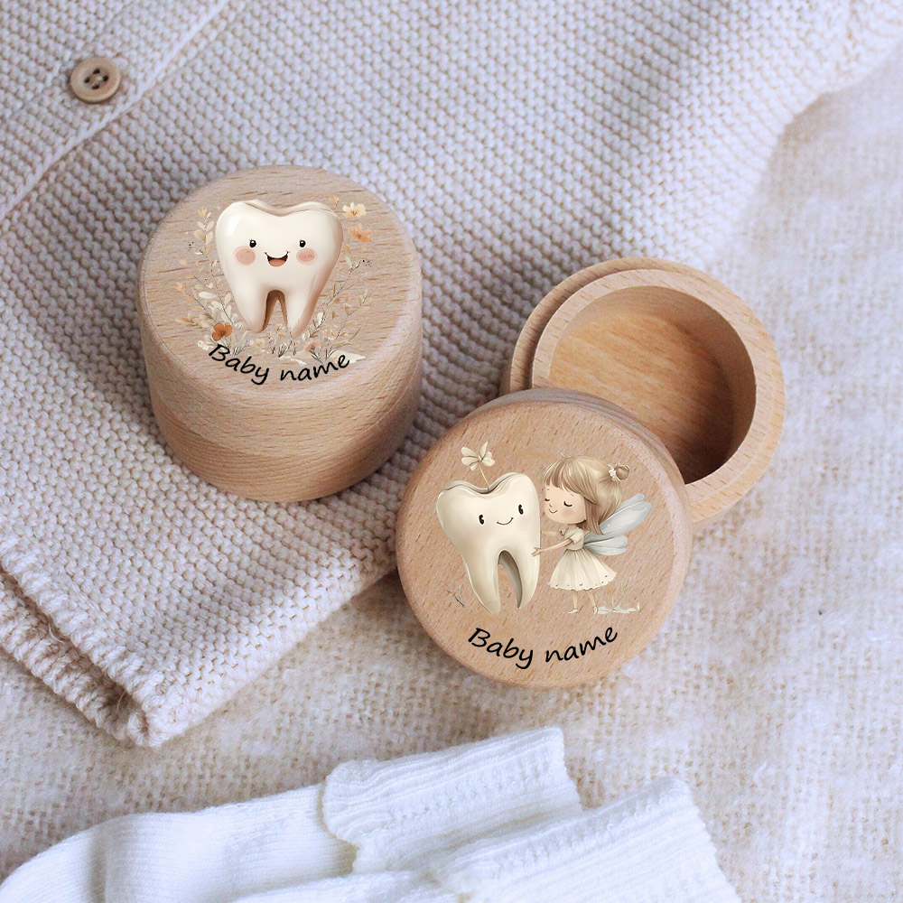 Personalised Baby First Tooth  - Baby Keepsake Box 评论和价格