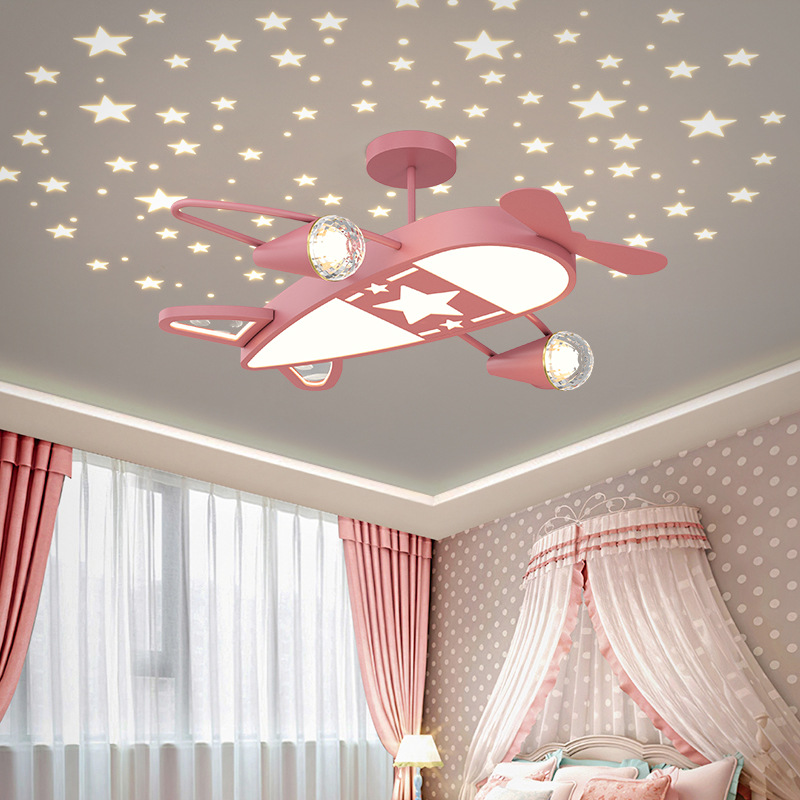 Starry Sky Airplane Light Roma - Baby Nursery Ceiling Light 评论和价格