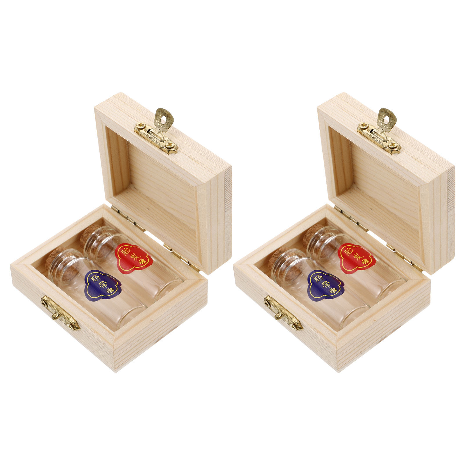 2Set Baby Hair Storage Box Woo - Baby Keepsake Box 评论和价格