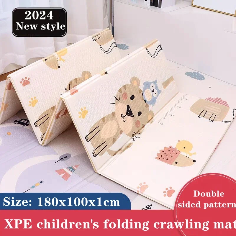 Baby Play Mats Foldable Xpe Pu - Baby Nursery Games 评论和价格