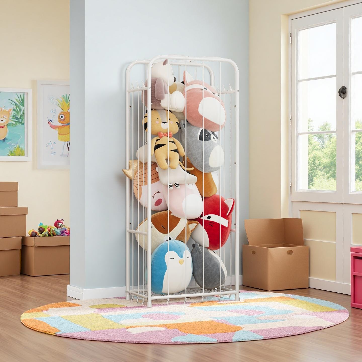 Vertical Stuffed Animal Storag - Baby Zoo Nursery 评论和价格