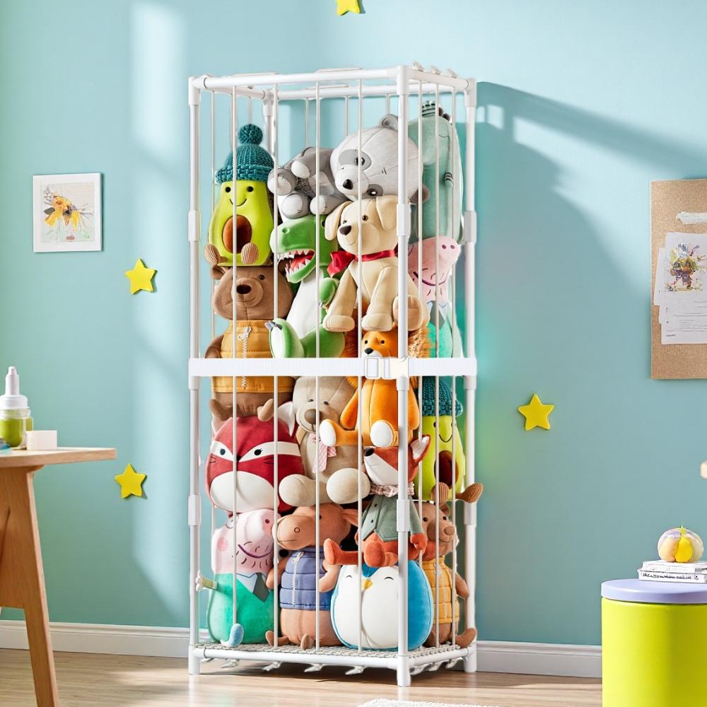 Vertical Stuffed Animal Storag - Baby Zoo Nursery 评论和价格