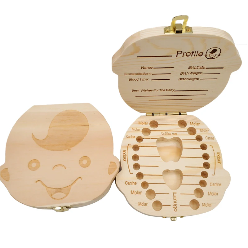 vvocci Storage Baby Tooth Box  - Baby Keepsake Box 评论和价格