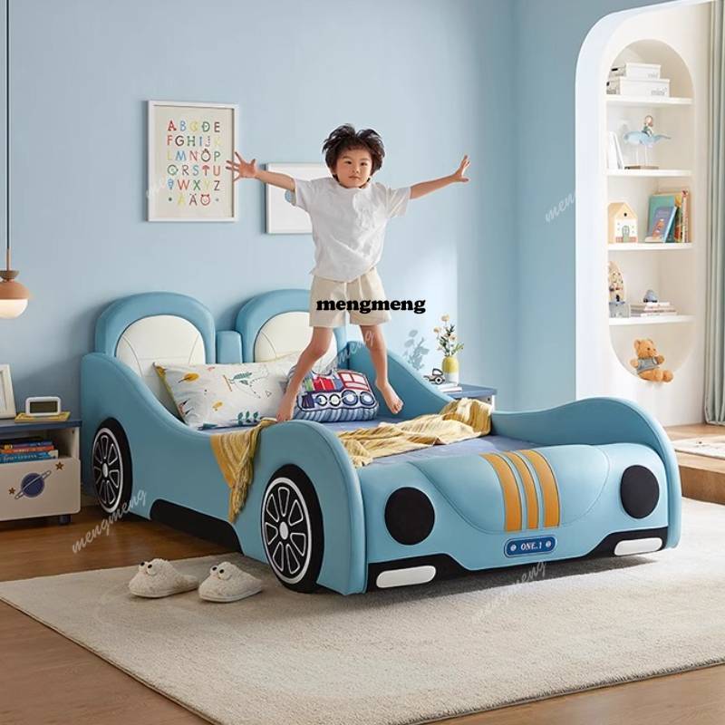 Safety Car Shape  Beds Europe  - Bed Rail Toddler 评论和价格