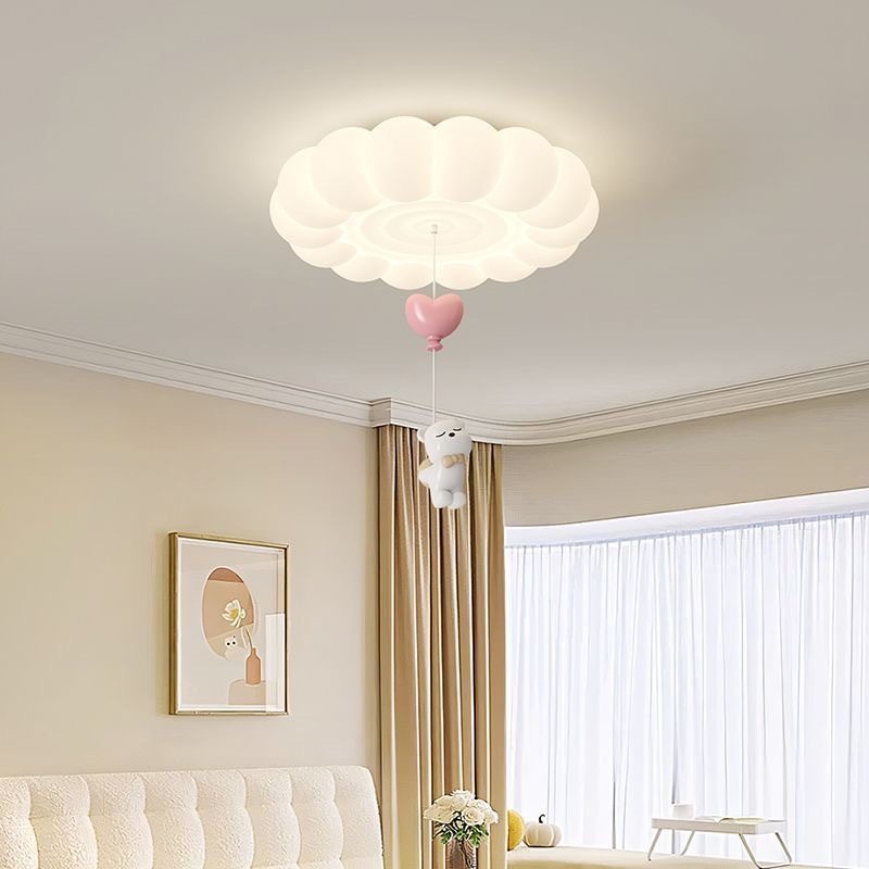 Children's Room Cream Style Ce - Baby Nursery Ceiling Light 评论和价格