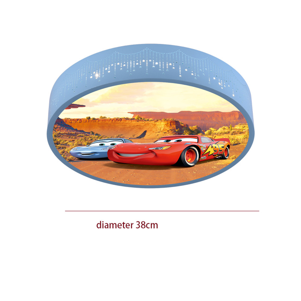 Cartoon Car Round Led Ceiling  - Baby Nursery Ceiling Light 评论和价格