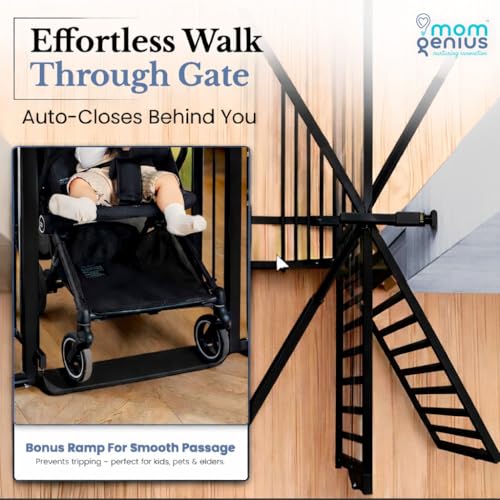 Pressure Mounted Baby Gate for - Baby Gate Extra Wide 评论和价格