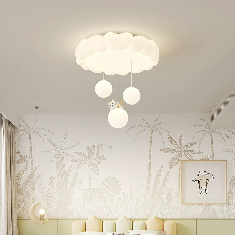 2026 Children's Room Cloud Cei - Baby Nursery Ceiling Light 评论和价格